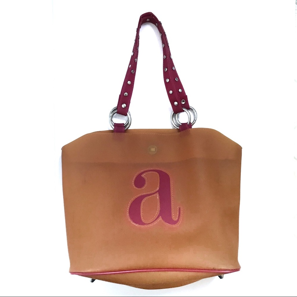 Chic “a” Printed Tote Bag